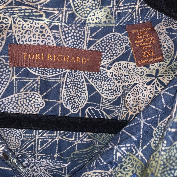 Tori Richard Button Down 2X - Picture 3 of 3